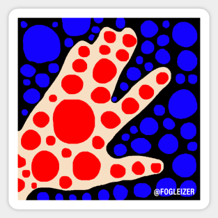 Hands 9 Sticker